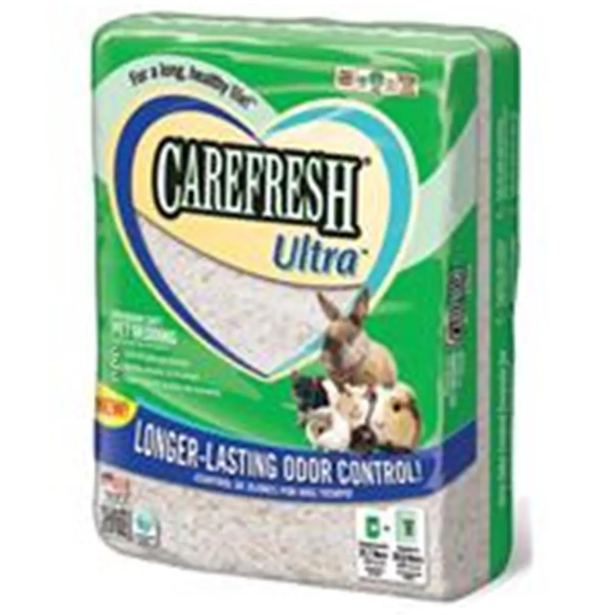 212 MAIN Carefresh Ultra Premium Soft Pet Bedding/Litter - Biodegradable Cellulose Fibers, 3x Liquid Absorption, 3x Longer Odor Control, Longer Freshness