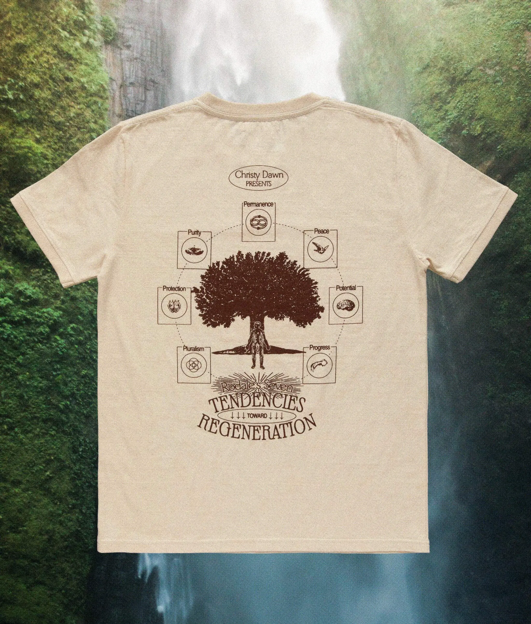 Rodale Short Sleeve Tee | Brown