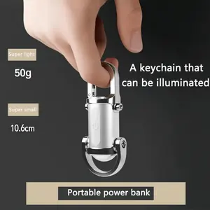 Rechargeable Keychain Flashlights,High Lumen EDC Mini Flashlight, COB Keychain Work LED Flashlight 7 Lighting Mode, Bright quality Mini Keychain waterproof Light for Walking, Searching and Hiking ideal holiday gift Pathway Lighting Christmas Emergency