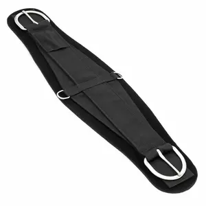 Jeffers Heavy-Duty Western Neoprene Roping Cinch with Stainless Steel Hardware