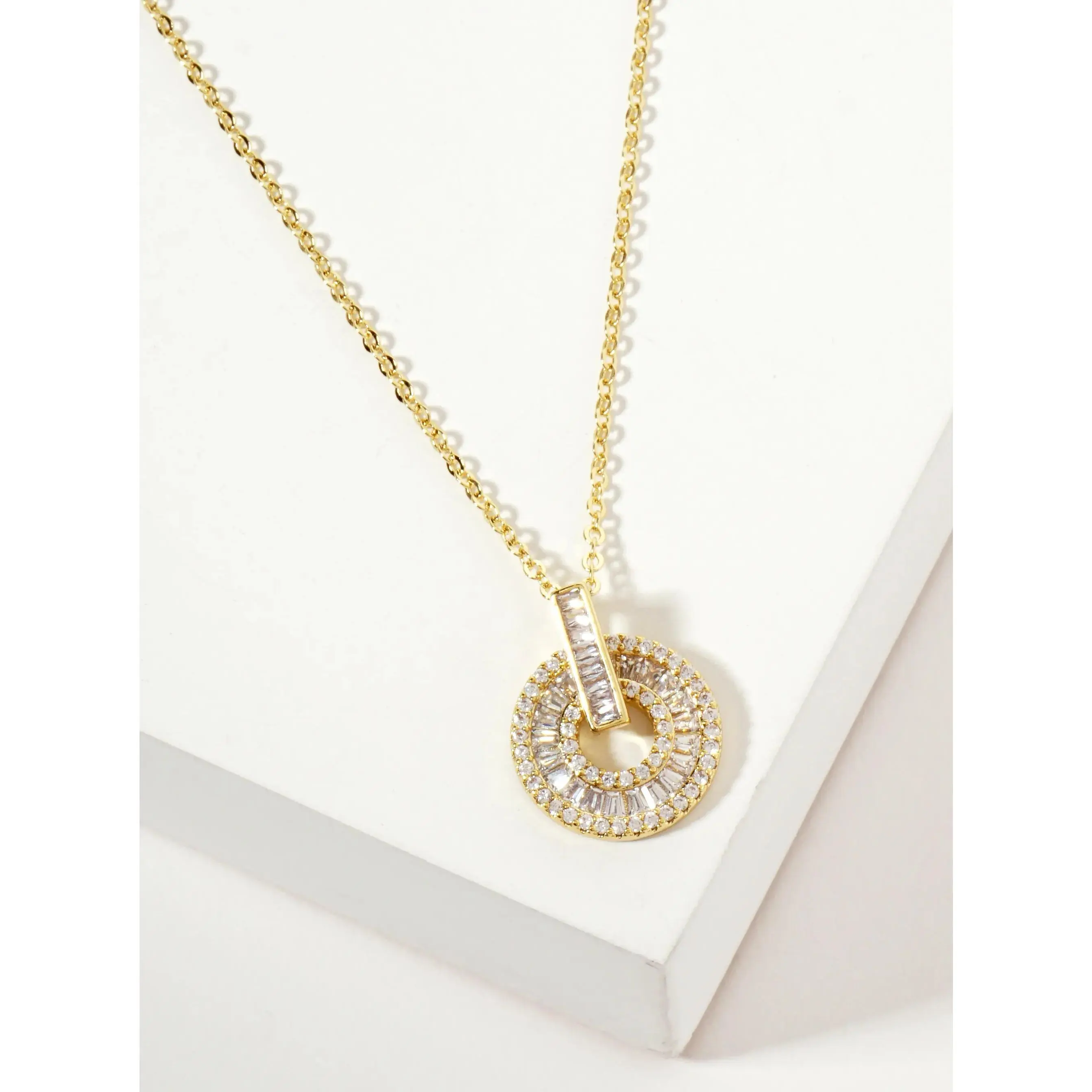 18K Gold Plated Infinity Pendant Necklace