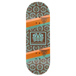 Crest Repeat Tribal logo solovossos Fingerboard