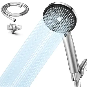 ROLAKUL Handheld Shower Head, High Pressure Showerhead with 70" Stainless Steel Hose - 3-Spray Mode (Rain, Power Wash, Jet)  for a Relaxing Shower & Easy Cleaning