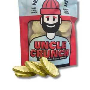 NEW! Freeze-Dried Crunchy Pickle Crispy Chips