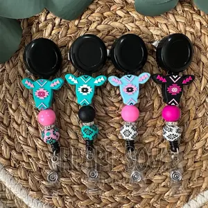 Cow badge reel