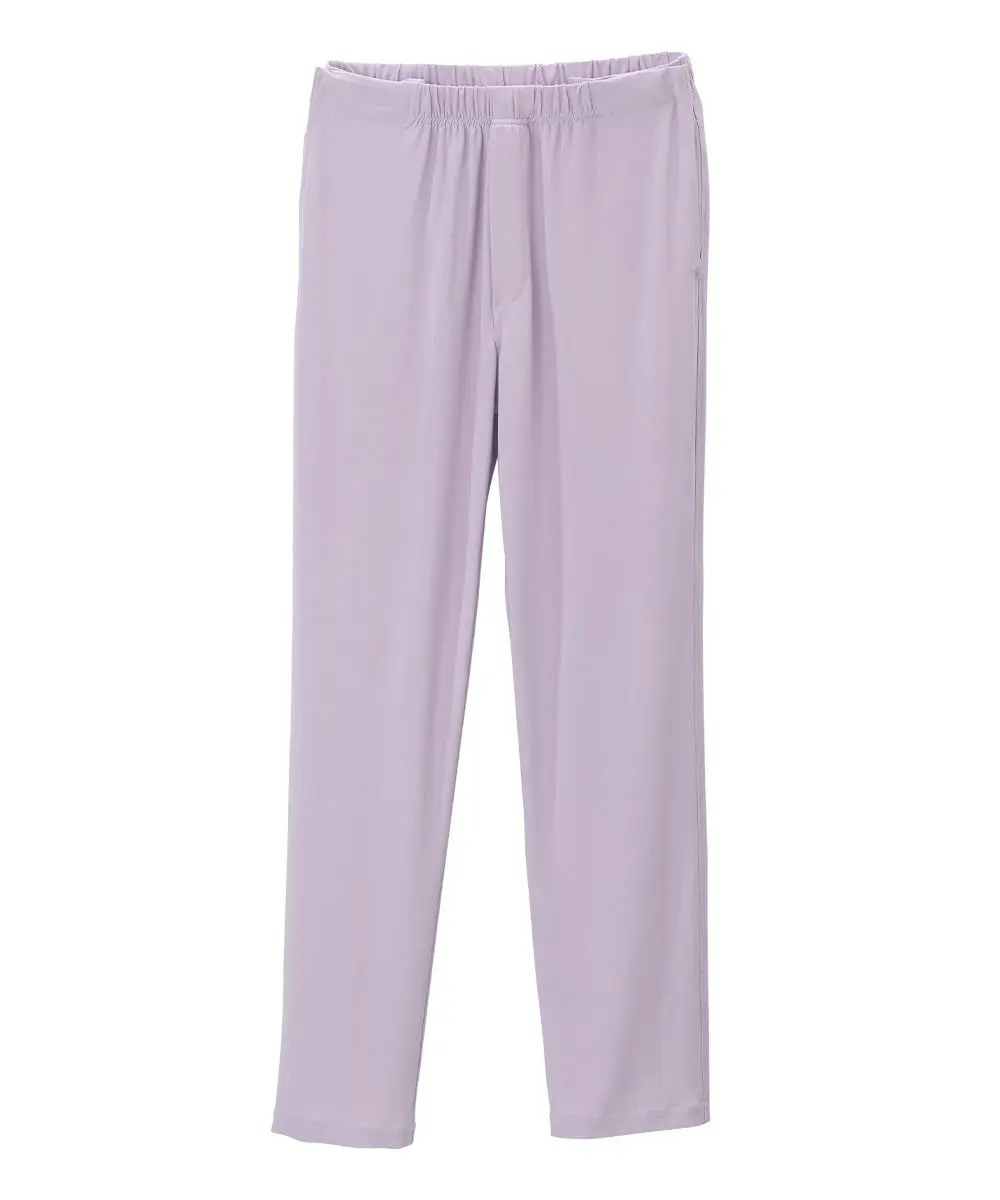 Adaptive Fit Trouser for Senior Lady, Solid Basic Casual Wear Bottoms with Easy Side Closure for Comfort, Casual Pants, Lilac | (Sv95), Olive | (Sv564)