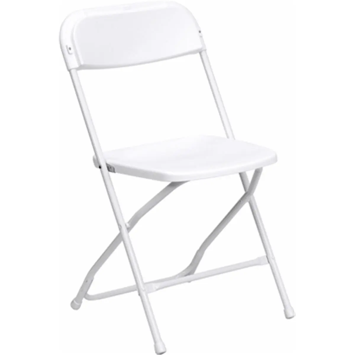 212 MAIN Premium White Plastic Foldable Outdoor Chair - 800lb Capacity, Waterproof, Hercules-Designed Outdoor Furniture