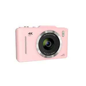 CCD Digital Camera for Self Portraits Beginners High Definition Travel Camera Retro Portable Compact Smart Camera 48MP