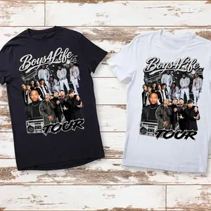 B2K Boys 4 Life Tour T-Shirt, 90s R&B Concert Fan Apparel-Pretty RickY, B5 Bow wow