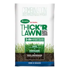Scotts Lawns 232543 Turf Builder Thick R Lawn Food, 12 lbs