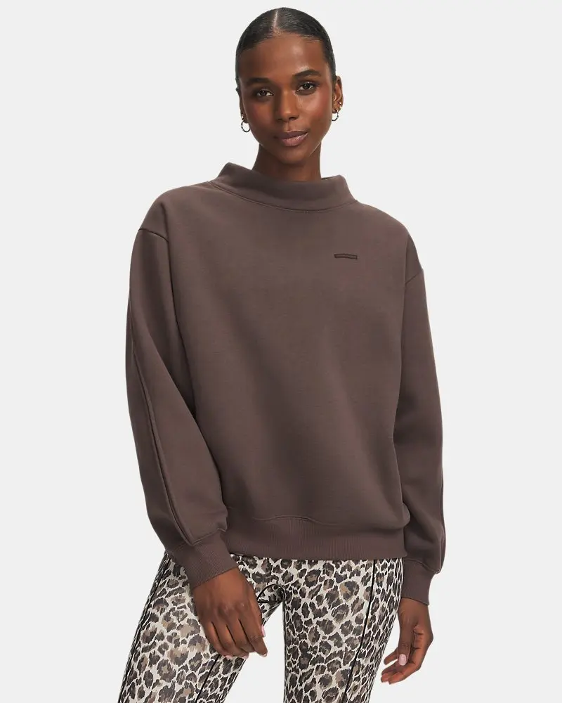 Under Armour Icon Sama Fleece Mock Women's Long Sleeve Under Armour Icon Sama Fleece Mock Women's Long Sleeve