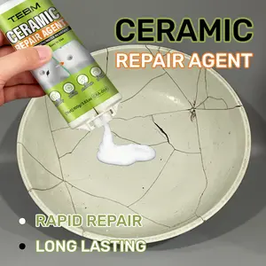 Ceramic Repair Glue, Crack Filler for Bathroom Sink, Broken Marble Fix, Toilet Hole Plugging, Tile Adhesive, Home Maintenance Tool, Crack Sealant