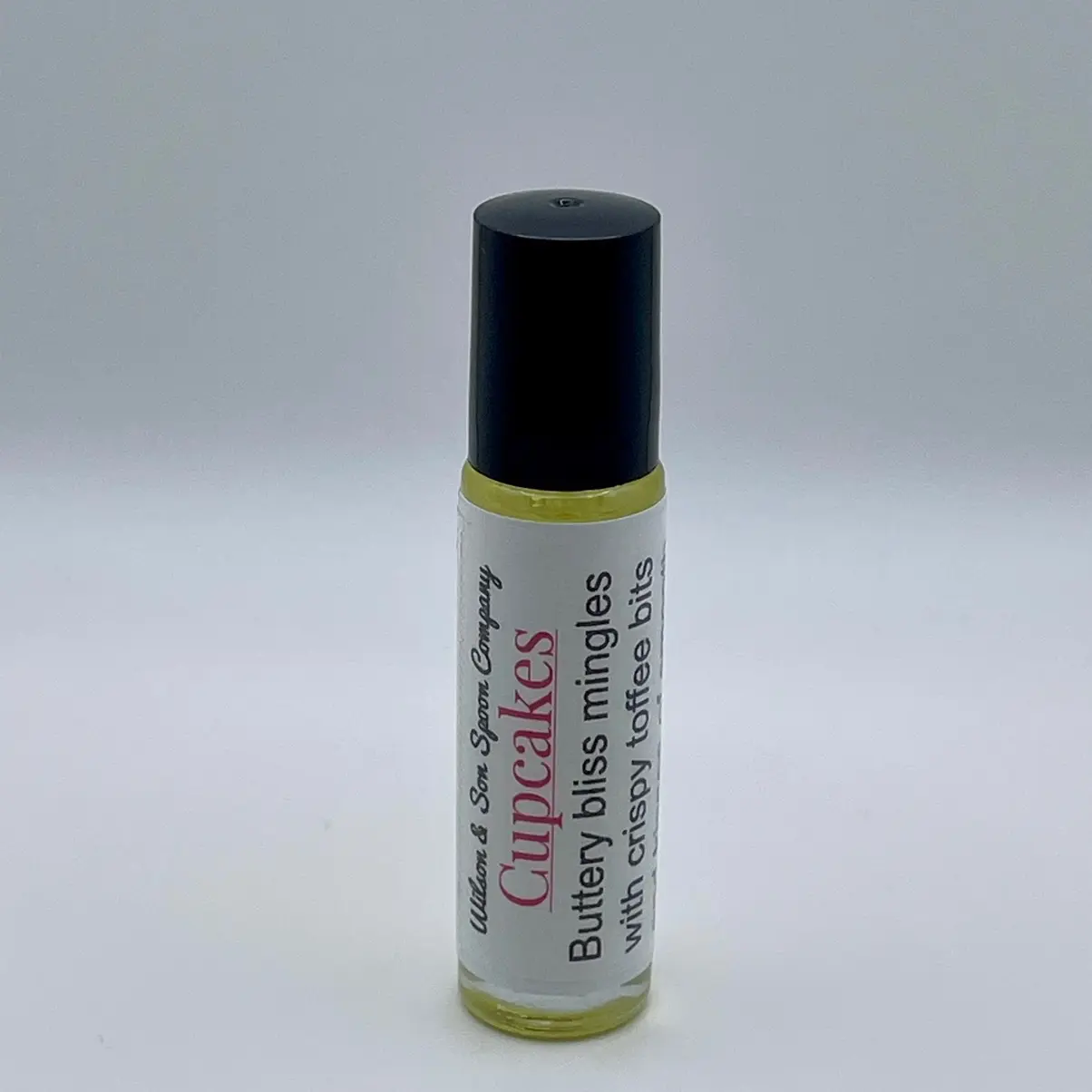 Vanilla Chocolate Fragrance Roll-On Body Oil, 10 mL - Handcrafted Small US Business Sweet-Scented Flavored Self-Care Mini Gift (Vanilla, Chocolate, Flavored, Sweet-Scented Variants), Vanilla Body Oils