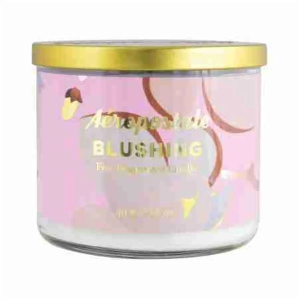 Aeropostale AWAPBL145 14.5 oz Soy Wax Blend 3-Wick Candle - Blush, Home Decor for Room & Wall Accent