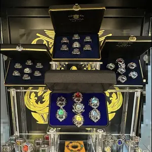 Katekyo Hitman Reborn! Future Arc Third Generation Panniglione Ring Set, Toy Necklace, REBORN! Anime Merchandise enthusiast jewelry gift cute cosplay