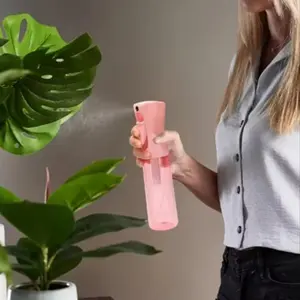 Multifunctional Small High Pressure Continuous Spray Bottle, Fine Mist Hydration Plastic Sprayer, Essential Watering Tool for Plants & Gardening
