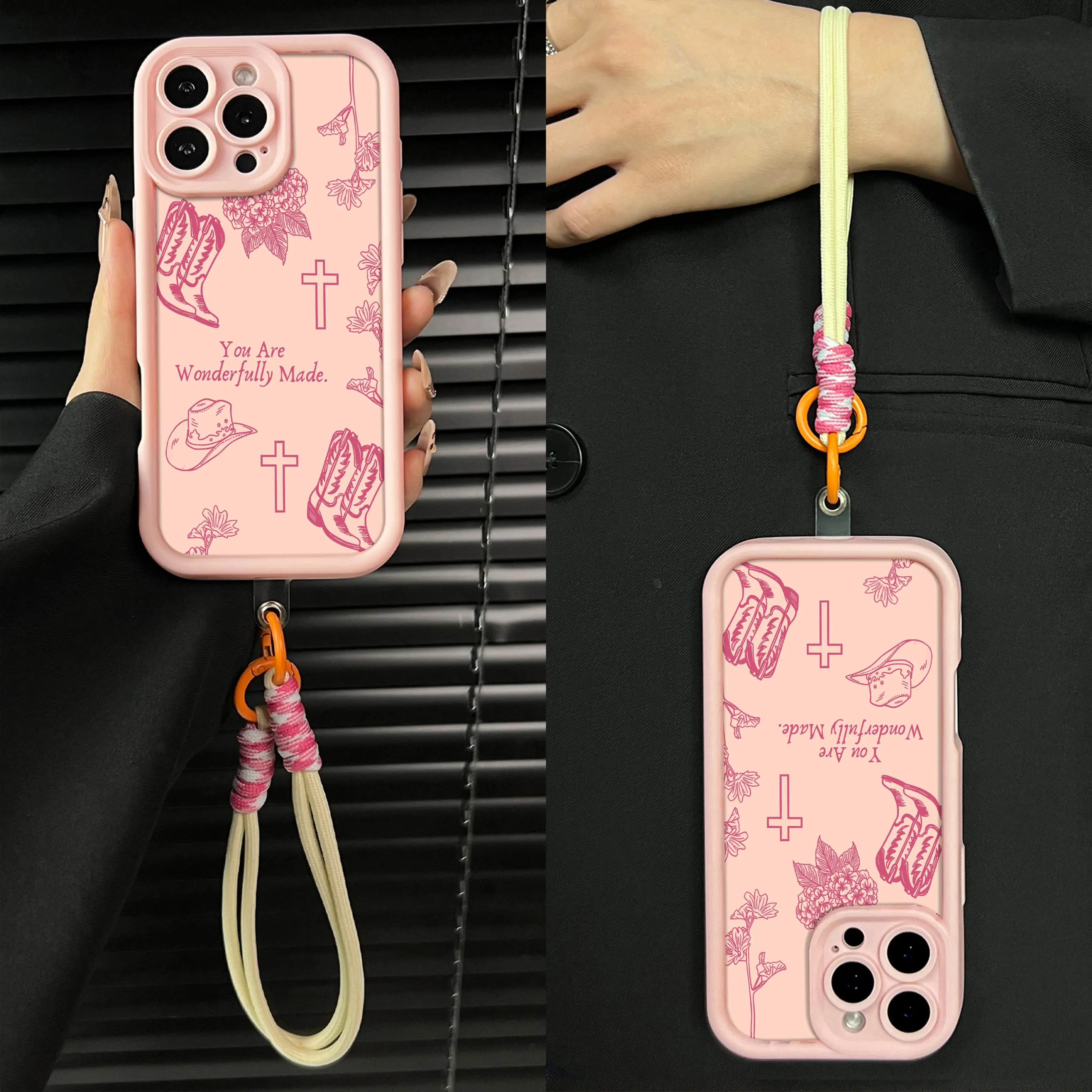 Western Religion Pattern TPU Phone case for iPhone Samsung 17Pro Max Air 16Plus E 15 14 13 12 11 XR XS Galaxy S25 S24 S23 S22 A71 A56 A55 A54 A53 A52 Note20 cases, Soft TPU, Bumper Drop Protection, Rugged Durable Back Cover, Perfect Gift for Girls.JL62 Ce