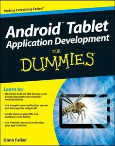 USED-Android Tablet Application Development For Dummies by Donn Felker (Paperback)