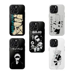 Jujutsu Kaisen Honored One Tough Phone Case, Gojo Satoru MagSafe Dual Layer Shockproof Protection, Protective Cover For iPhone 11–17 Pro Max, Clean Manga Aesthetic, Anime Lover Gift