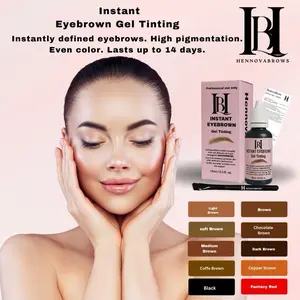 Instant eyebrow tint HennovaBrows