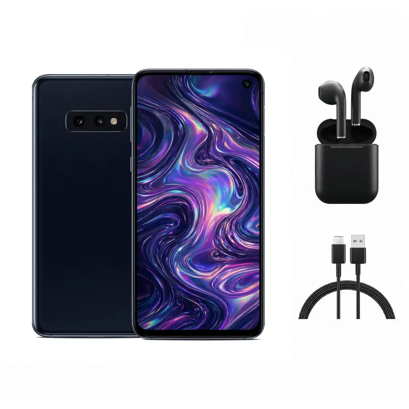 Refurbished Samsung Galaxy S10e G970U (Fully Unlocked) Good Condition with Wireless Earbuds & 1 Year Warranty