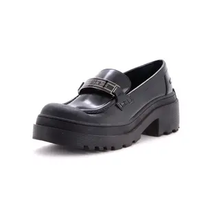 Pre-owned Christian Dior Women's Code Platform Loafers Leather by Rebag