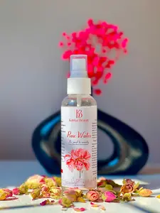 Kayna Organic Fresh Rose Water, Rosa Damascene Water Skincare Toner, Hydrate