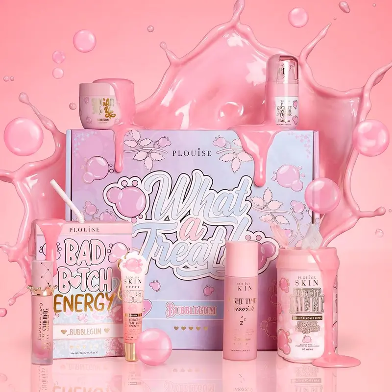 P.Louise What A Treat Skincare Bundle - Hydrating, Gentle Cream and Balm with Pleasant Scent for Daily Use