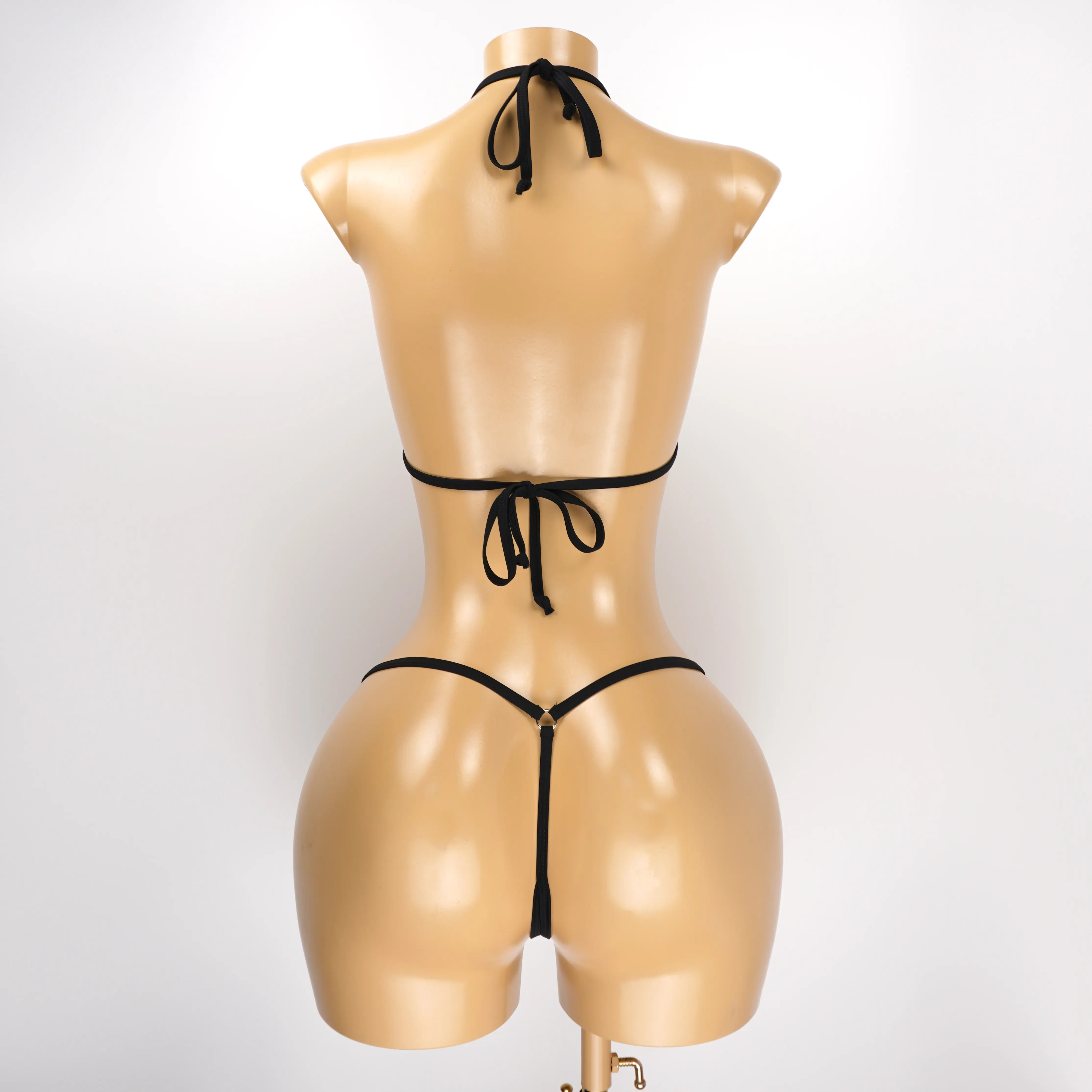 SHERRYLO Butterfly Micro String Bikini Extreme Sexy Bikinis Sets for Women  Tiny String Bottom Mini Microkini Tanning Swimsuits Womens Halter Tannning  Buiquini Swimsuit