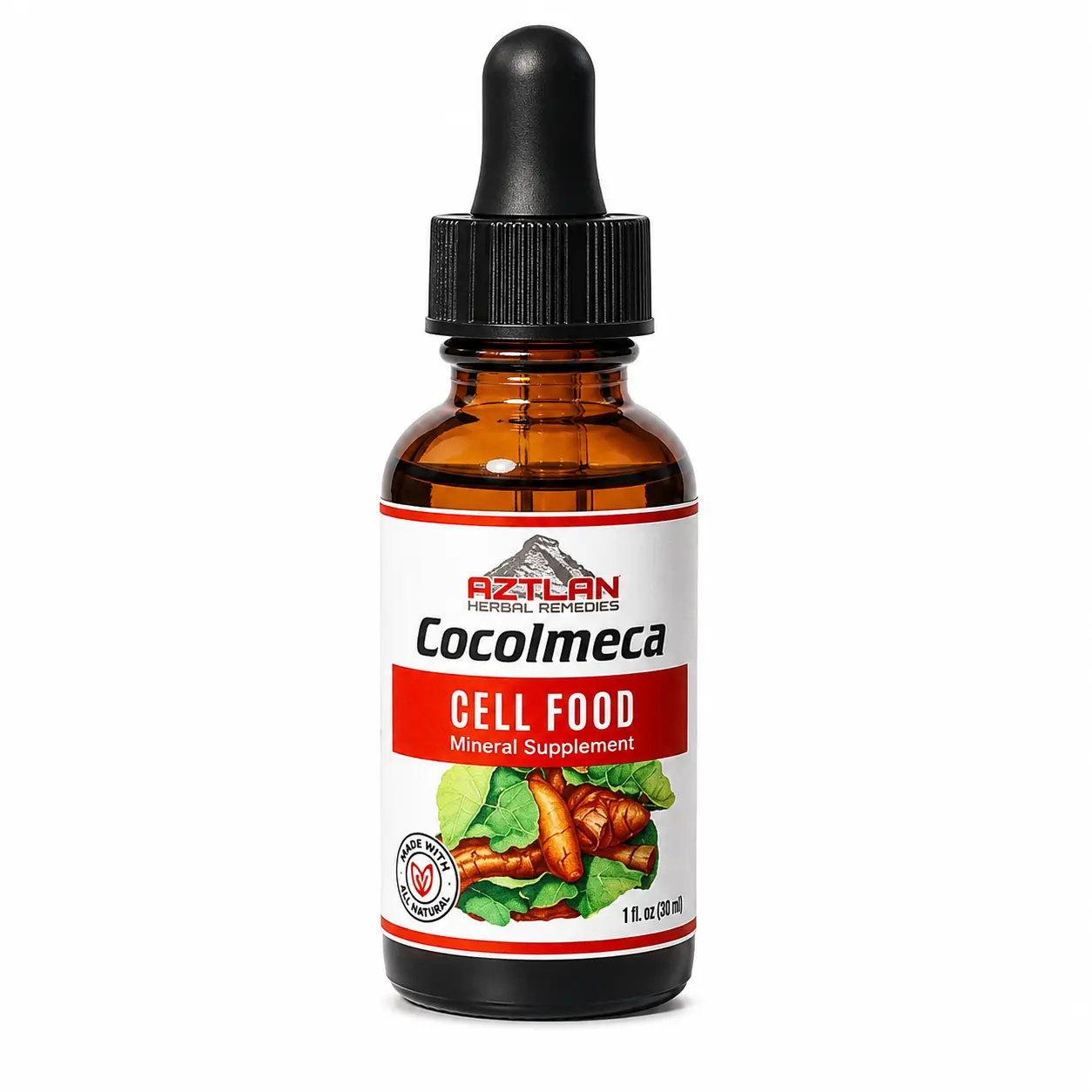 Aztlan Cocolmeca Tincture 1 oz Dried Herb Supplement for Healthcare Fitness & Dietary Support