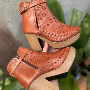 Boho Boots Leather Boots Handcrafted Boots Ankle