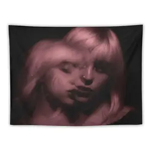 Flag Billies Music Album Poster Tapestry Wall Hanging for Bedroom Living Room Dormitory Home DecorGT-Billies Decorative Peach 30"X40"