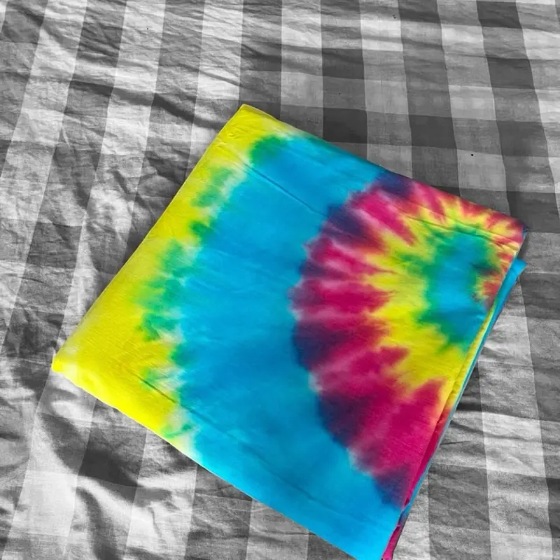 Tie Dye Bed Sheets Queen, Colorful Print Set Many Sizes