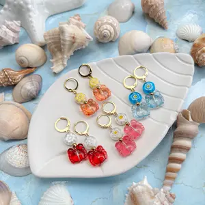 Crab Huggie Earrings