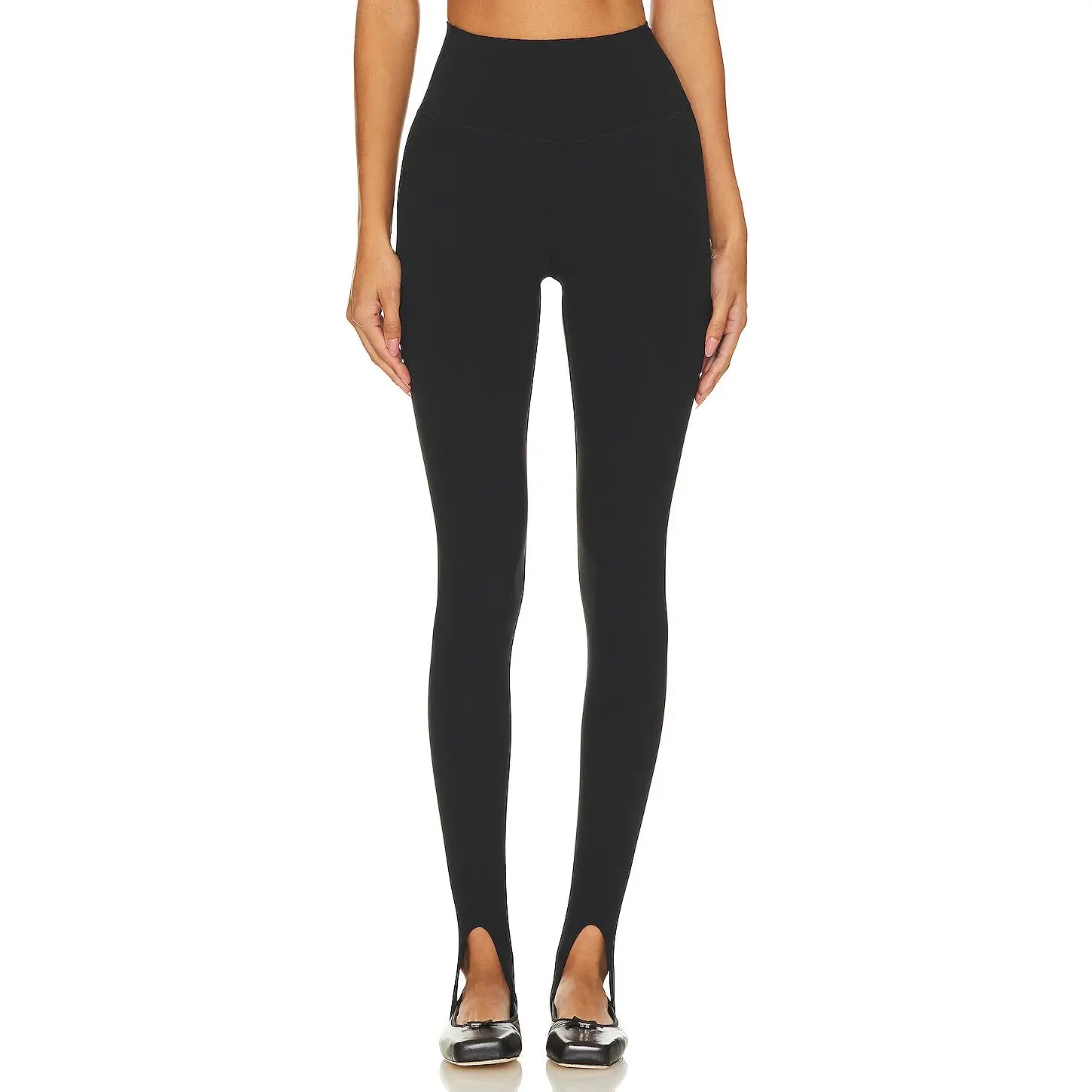 Splits59 River High Waist Airweight Stirrup Legging in Black