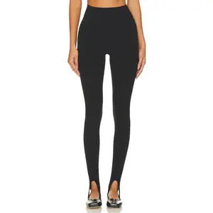 Splits59 River High Waist Airweight Stirrup Legging in Black