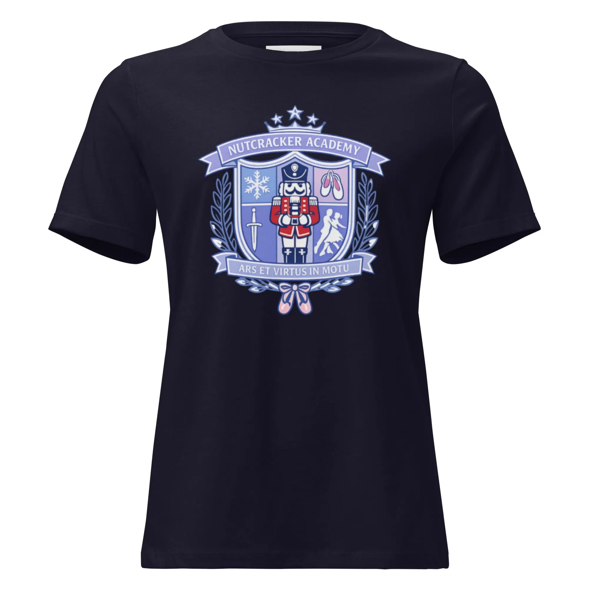 Nutcracker Capsule - Nutcracker Academy Official Crest Blue Women's Tee
