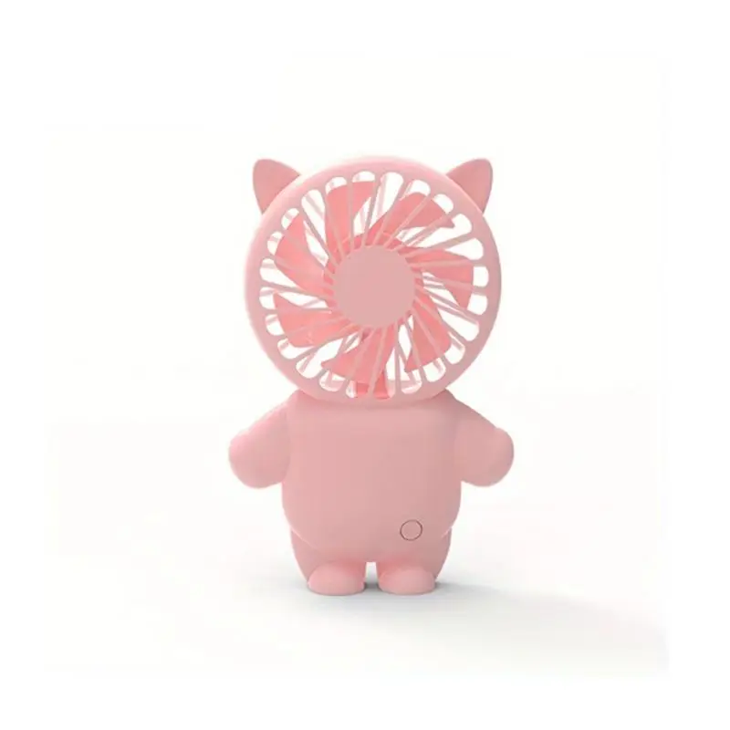 Cute Astronaut Design Electric Desktop Fan, Portable Silent Mini Fan For Outdoor, Durable Hand Protecting Mobile USB Handheld Fan, USB & Mobile Fans