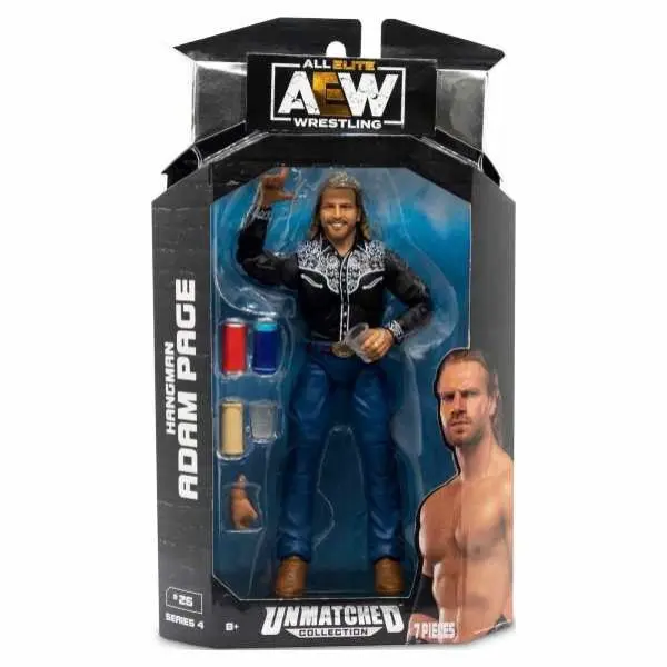 Unmatched - AEW All Elite Wrestling - Hangman Adam Page - 6.5-inch Scale Action Figure