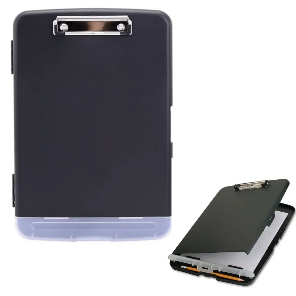 10" x 14.4" Storage Foldable Covered Clipboard for Nurse Students, Teachers, Sales, Utility, Jobsite,Industrial, Office , Plastic