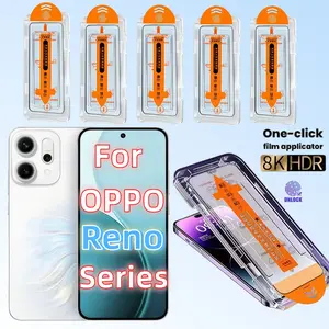 5-Pack HD Screen Protector for Oppo Reno Series, Ultra-Clear Film, Easy Installation, Scratch-Resistant, Durable Phone Protection