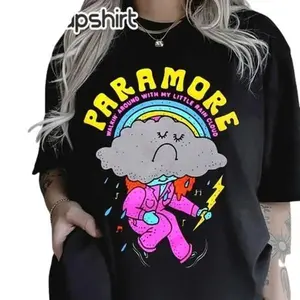 Paramore Little Rain Cloud Tour T-Shirt Official Merchandise for Fans Tshirt
