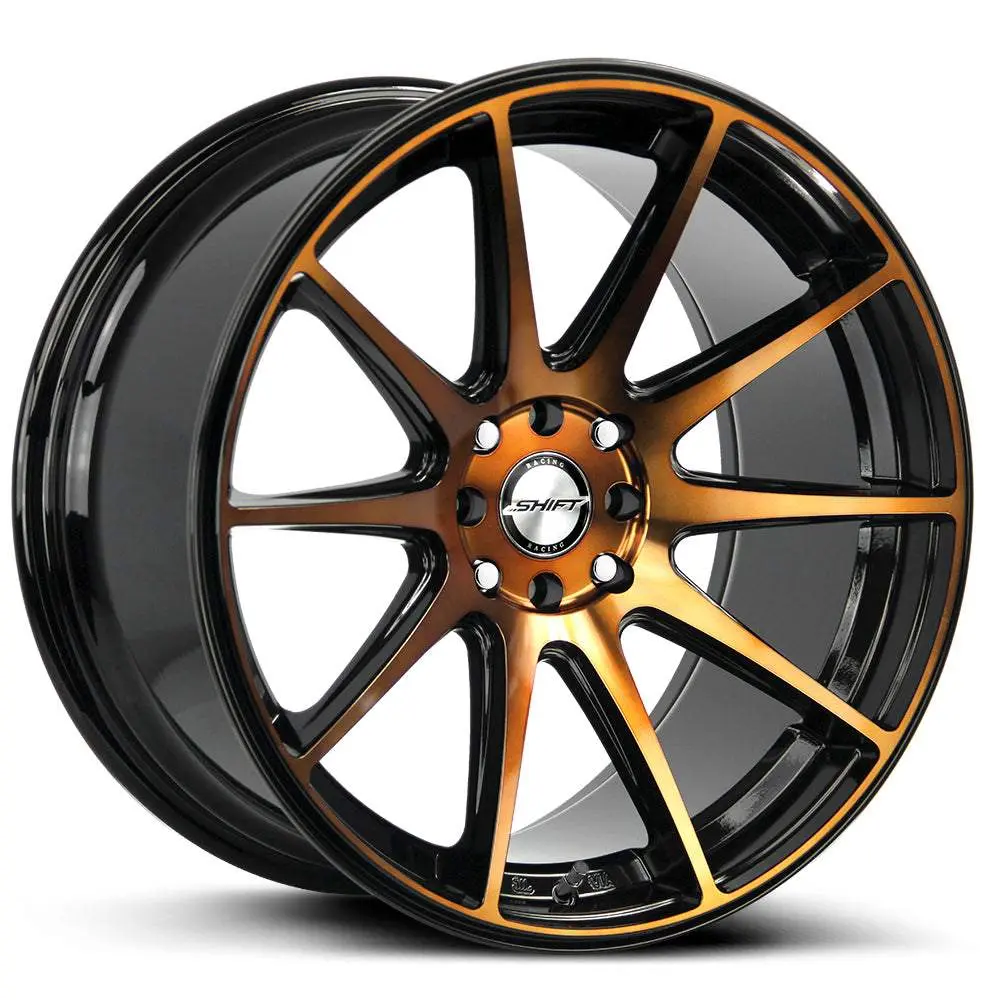 Gear Black  Bronze Wheel