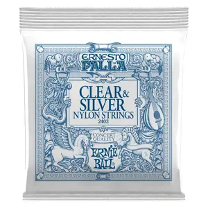 Ernie Ball Ernesto Palla Nylon Classical Guitar strings - Clear