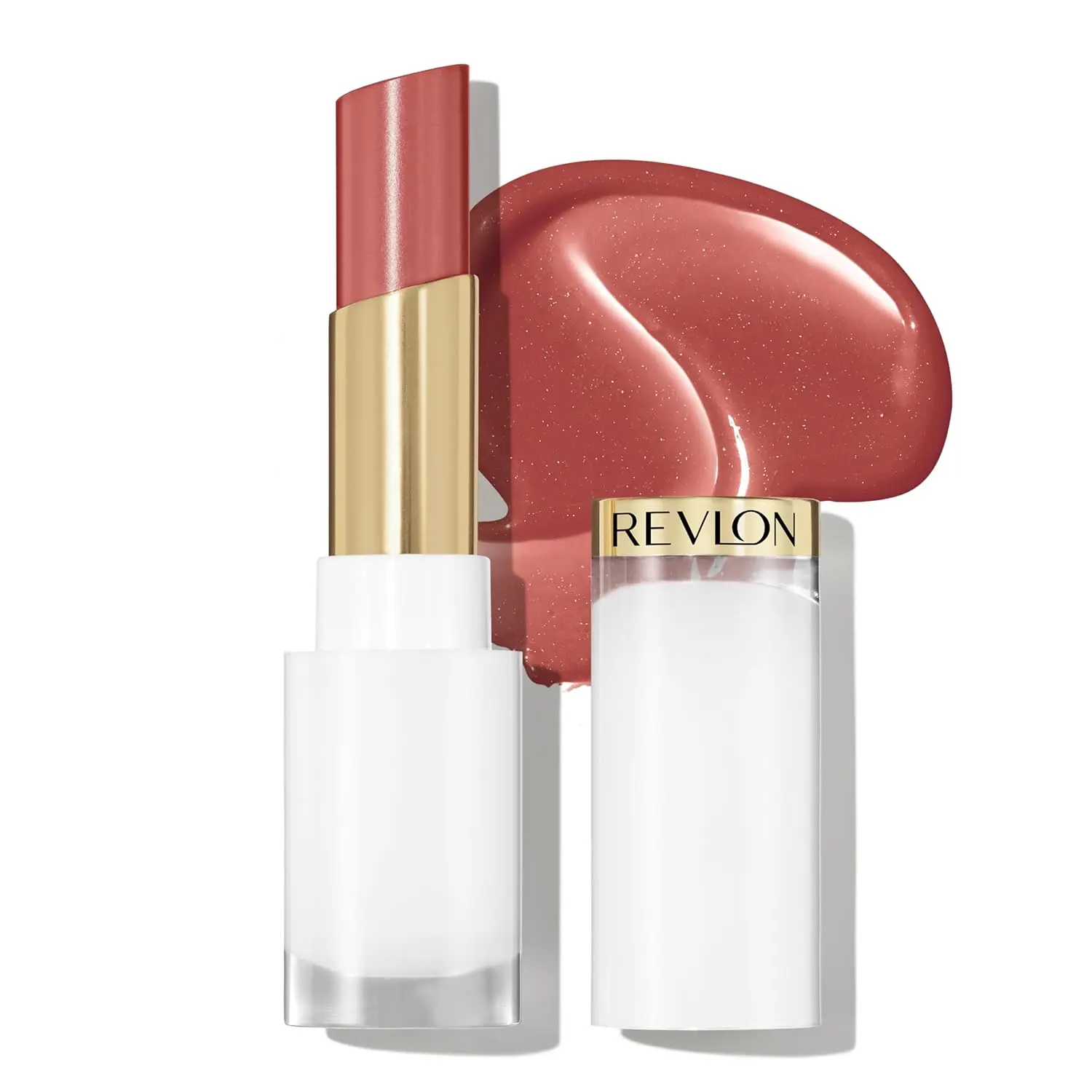 Super Lustrous Glass Shine Balm, Hydrating Tinted Lipstick, Sheer, Glossy Shiny Finish,