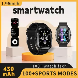 Mother's Day Gift:2026 smartwatch 2.01-inch high-definition display screen, 350mAh long battery life, wireless multi sport mode suitable for Android and IOS phones, male and female technology gifts, best choice for Christmas, perfect gift for Thanksgiving