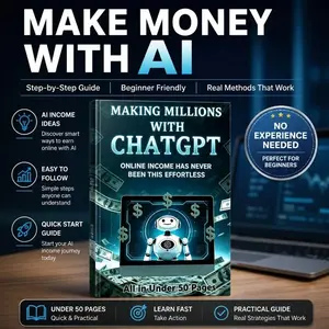 Make Money with ChatGPT AI Side Hustle Guide Online Income Ideas Digital Marketing Freelance Beginner Book