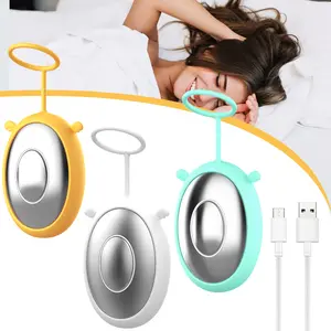 Sleep Aid Instrument, Compact Sleep Device, Handheld Relaxation Device,Massage Improved Sleeping Mood and Focus Attention, Small and Easy to Carry