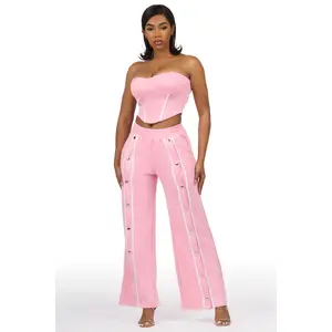 Decotah Pink Tube Lounge Track Set