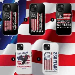 United States Semiquincentennial 250th Anniversary Phone Case – “We The People” Patriotic Protective Cover for iPhone